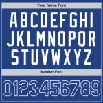 Custom Royal White Mesh Baseball Jersey - Authentic Throwback Style Personalized Royal White Mesh Authentic Throwback Baseball