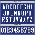 Custom Name and Number Authentic Throwback Football Jersey - Personalized Royal White Mesh Team Jersey Personalized Royal