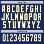 Custom Name and Number Personalized Royal White-Navy Hockey Jersey - Team Apparel Personalized Royal White-Navy Hockey Jersey