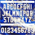 Custom Name and Number Baseball Jersey in Personalized Royal White-Old Gold 3D Pattern Design, Authentic Style Personalized
