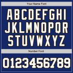 Custom Name and Number Authentic Baseball Jersey in Royal White and Old Gold-Black Personalized Royal White Old Gold-Black