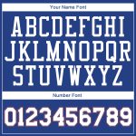 Custom Name and Number Personalized Royal White-Orange Basketball Jersey - Authentic Throwback Design Personalized Royal