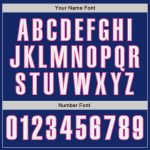 Personalized Authentic Baseball Jersey in Royal White and Pink Colors Personalized Royal White-Pink Authentic Baseball Jersey