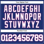 Custom Name and Number Baseball Jersey - Personalized Royal White-Pink Authentic Team Jersey Personalized Royal White-Pink