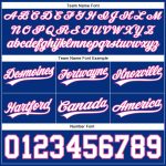 Custom Name Number Authentic Basketball Shorts Royal White Pink Throwback Personalized Royal White-Pink Authentic Throwback
