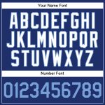 Custom Name Number Authentic Basketball Jersey Light Blue White Pinstripe Personalized Team Apparel Personalized Royal White