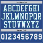 Custom Name and Number Authentic Throwback Basketball Jersey - Personalized Royal White-Purple Design Personalized Royal