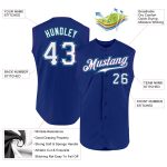 Custom Name Number Baseball Jersey - Personalized Authentic Sleeveless Royal White Purple Teal Team Apparel Personalized