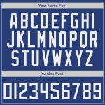 Personalized Authentic Basketball Jersey - Royal White-Red Throwback Design Personalized Royal White-Red Authentic Throwback