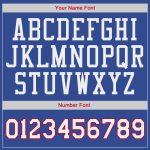 Custom Name and Number Basketball Jersey - Authentic Throwback Royal White-Red Design Personalized Royal White-Red Authentic