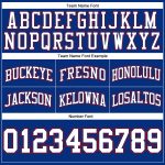 Personalized Authentic Basketball Shorts - Royal White-Red Throwback Style Personalized Royal White-Red Authentic Throwback