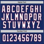 Custom Name and Number Personalized Royal White-Red Hockey Jersey for Teams Personalized Royal White-Red Hockey Jersey Team