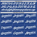 Custom Name and Number Personalized Red-White Authentic Throwback Baseball Jersey Personalized Royal White-Red Mesh Authentic