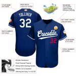 Custom Name and Number White-Red Softball Jersey - Personalized Team Apparel Personalized Royal White-Red Softball Jersey