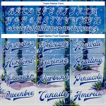 Custom Name and Number Personalized Varsity Jacket 3D Watercolor Forest Design Bomber Full-Snap Letterman Jacket Personalized