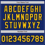 Custom Name and Number Authentic Baseball Jersey - Yellow-Black Fade Fashion Team Jersey Personalized Royal Yellow-Black