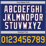 Custom Team Name and Number Personalized Authentic Sleeveless Baseball Jersey in Royal Yellow-Crimson Personalized Royal