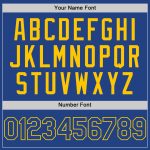 Personalized Yellow Mesh Baseball Jersey - Authentic Throwback Style Personalized Royal Yellow Mesh Authentic Throwback Baseball