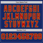 Custom Name Number Personalized Yellow-Red Pinstripe Baseball Jersey - Authentic Split Fashion Team Jersey Personalized Royal