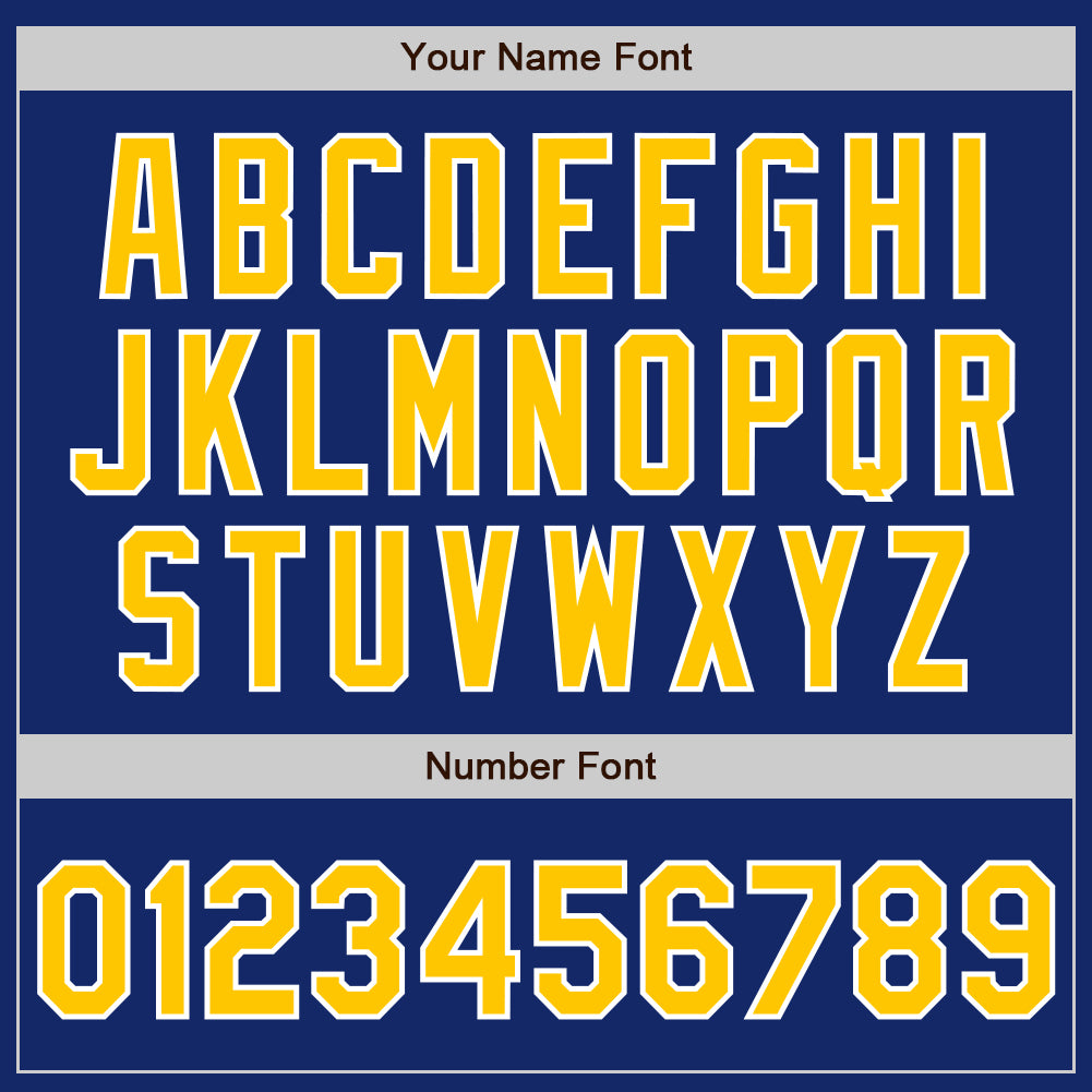 Personalized Royal Yellow-White Bomber Full-Snap Varsity Letterman Two Tone Jacket Team Custom Name and Number Custom Yellow White Varsity Letterman Bomber Jacket with Personalized Name and Number, Full-Snap Two Tone Design Personalized - Image 5