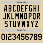 Custom Name and Number Personalized Sand Black Baseball Jersey - Authentic Team Apparel Personalized Sand Black Authentic