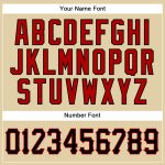 Custom Black-Red Sand Authentic Baseball Jersey with Personalized Name and Number Personalized Sand Black-Red Authentic Baseball