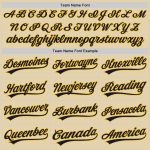 Custom Name and Number Personalized Navy-Gold Baseball Jersey - Authentic Team Gear Personalized Sand Navy-Gold Authentic