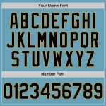 Custom Name Number Baseball Jersey - Personalized Shadow Blue Black Old Gold Authentic Team Apparel Personalized Shadow Blue