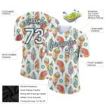 Custom Name and Number Boho Style Performance T-Shirt in Silver Black 3D Pattern Design Personalized Silver Black 3D Pattern