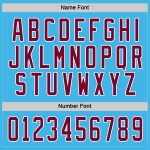 Custom Sky Blue Maroon-White Hockey Jersey with Personalized Name and Number - Team Apparel Personalized Sky Blue Maroon-White