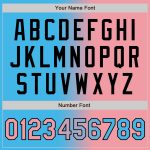 Custom Name and Number Sky Blue Pink Black Gradient Varsity Jacket - Personalized Full-Snap Bomber Fashion Jacket Personalized