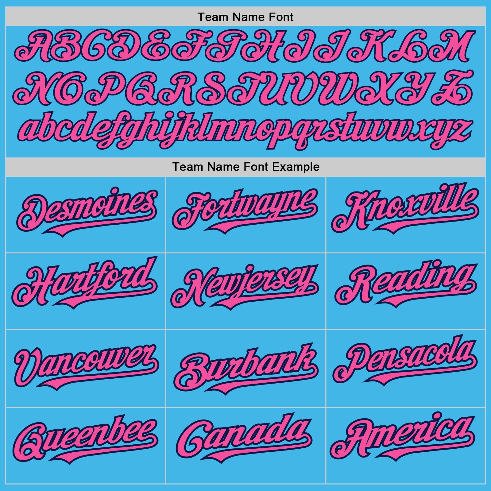 Personalized Sky Blue Pinstripe Pink-Navy Authentic Fade Fashion Baseball Jersey Team Custom Name and Number Personalized Sky Blue Pinstripe Baseball Jersey Custom Name & Number | Authentic Fade Fashion Team Jersey Personalized Sky - Image 5