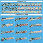 Customizable Vintage USA Flag T-Shirt - Sky Blue Cream Team Name & Number Performance Shirt Personalized Sky Blue Vintage