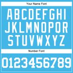 Custom Name and Number Sky Blue White Baseball Jersey - Authentic Personalized Team Jersey Personalized Sky Blue White Authentic