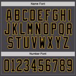 Custom Name and Number Hockey Jersey in Steel Gray Black-Gold | Personalized Team Jersey Personalized Steel Gray Black-Gold