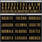 Custom Name and Number Authentic Baseball Jersey in Steel Gray, Black, and Old Gold - Personalized Team Apparel Personalized