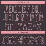 Custom Washington City Edition Baseball Jersey - Authentic Steel Gray Medium Pink 3D Fade with Personalized Name & Number
