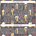 Custom Oktoberfest Beer Festival T-Shirt with Team Name and Number, 3D Pattern Design in Steel Gray and White Personalized