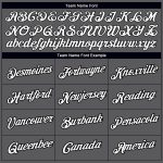 Custom Team Name Number Vintage Military T-Shirt 3D Pattern Design Steel Gray White Black Performance Apparel Personalized