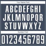 Custom Name and Number Soccer Jersey - Personalized Steel Gray and White Sublimation Team Uniform Personalized Steel Gray