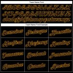 Custom Butterfly Hoodie with 3D Black-Gold Pattern, Personalized Name & Number, Sports Pullover Sweatshirt Personalized Stitched