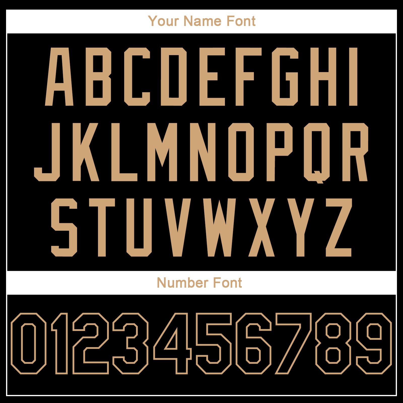 Personalized Stitched Black Black-Old Gold Sports Pullover Sweatshirt Hoodie Team Custom Name and Number Custom Name Number Sports Pullover Hoodie Stitched Black Old Gold Sweatshirt for Team - Personalized Apparel Personalized - Image 5