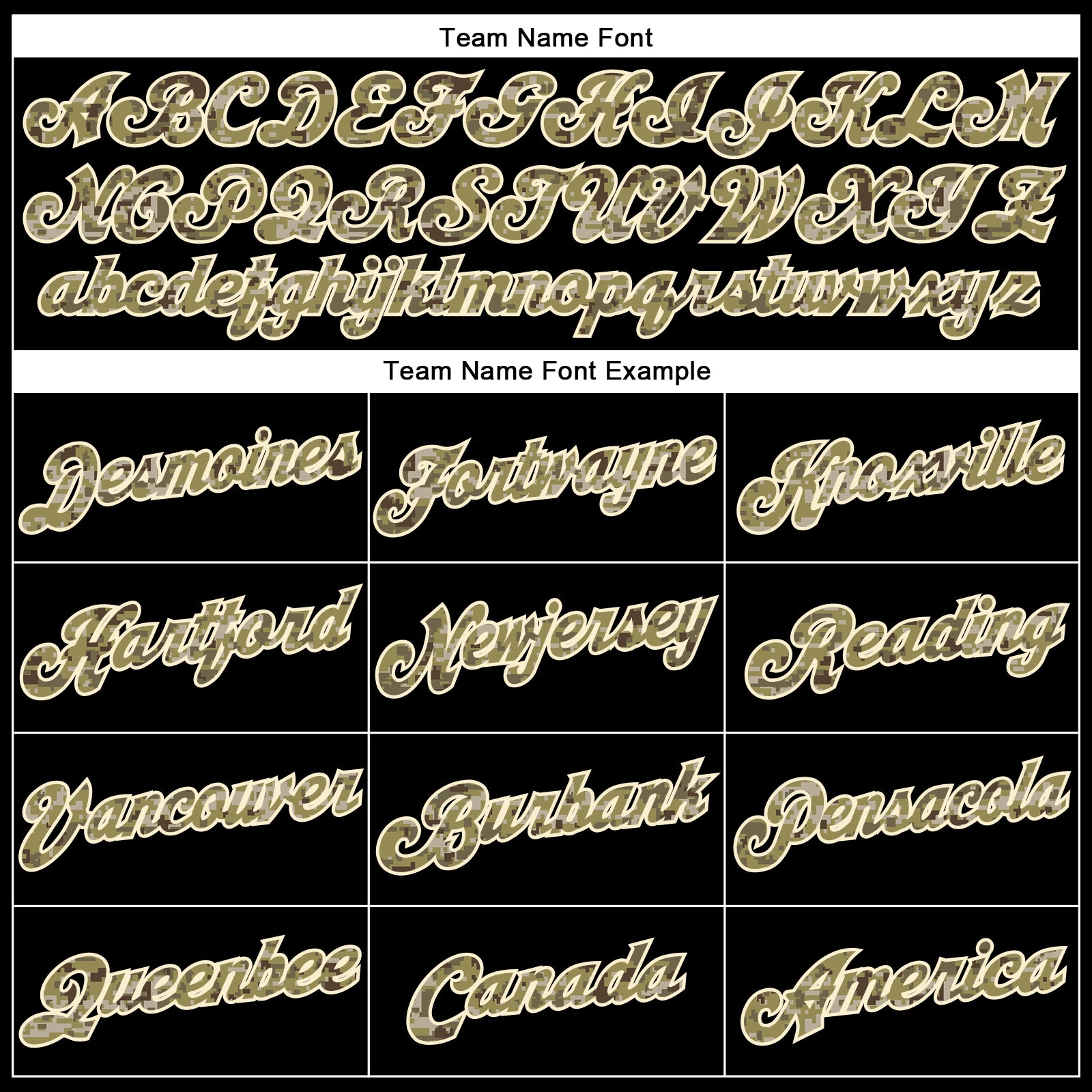 Personalized Stitched Black Camo-Cream Sports Pullover Sweatshirt Hoodie Team Custom Name and Number Custom Team Name Number Pullover Hoodie Black Camo-Cream Stitched Sports Sweatshirt Personalized Stitched Black Camo-Cream - Image 6