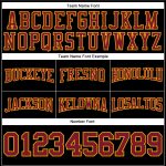 Custom Football Hoodie Black Crimson Gold with Stitched Name and Number - Personalized Pullover Sweatshirt Personalized Stitched