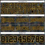 Custom Name Number 3D Skull Hoodie Pullover Sports Sweatshirt Black Gold Personalized Design Personalized Stitched Black