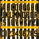 Custom Name Number 3D Pullover Hoodie Black Gold White Christmas Snowflakes Sweater Personalized Sports Apparel Personalized