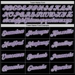 Custom Team Hoodie with Name and Number - Personalized Black Gray Purple Stitched Sports Pullover Sweatshirt Personalized