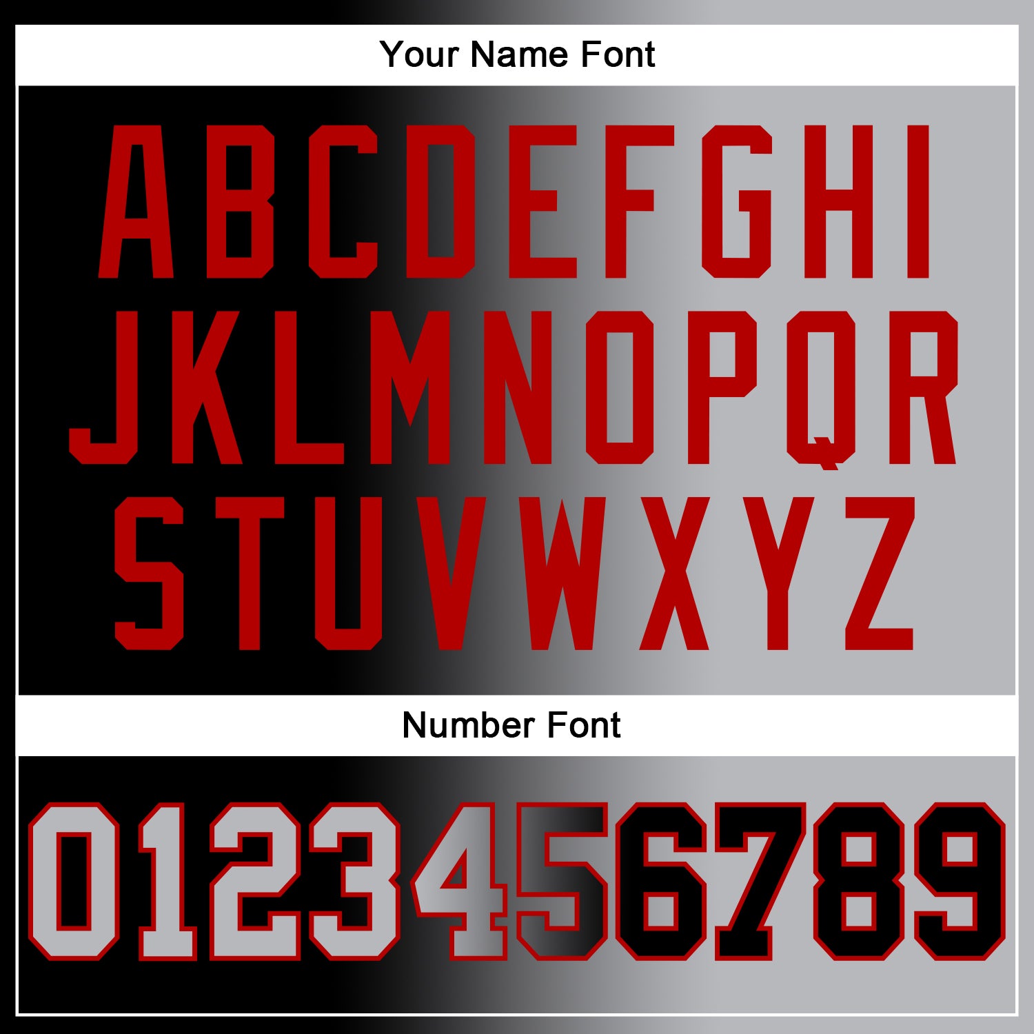 Personalized Stitched Black Gray-Red Gradient Fashion Sports Pullover Sweatshirt Hoodie Team Custom Name and Number Custom Name and Number Sports Hoodie Sweatshirt - Personalized Black Gray Red Gradient Pullover Fashion Personalized Stitched - Image 4