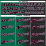 Custom Name Number Gradient Pullover Hoodie Stitched Black Kelly Green Pink Fashion Sports Sweatshirt Personalized Stitched