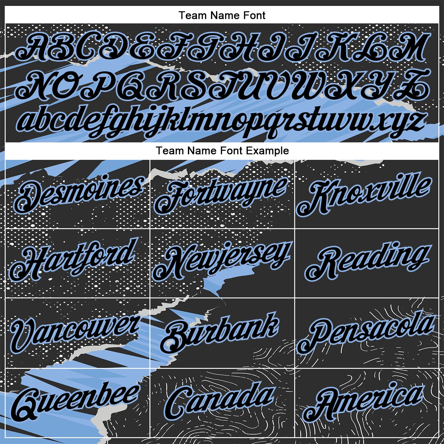 Personalized Stitched Black Light Blue 3D Pattern Design Torn Paper Style Sports Pullover Sweatshirt Hoodie Team Custom Name and Number Custom Name and Number Black Light Blue 3D Torn Paper Sports Hoodie Pullover - Personalized Stitched Sweatshirt Design Personalized - Image 3